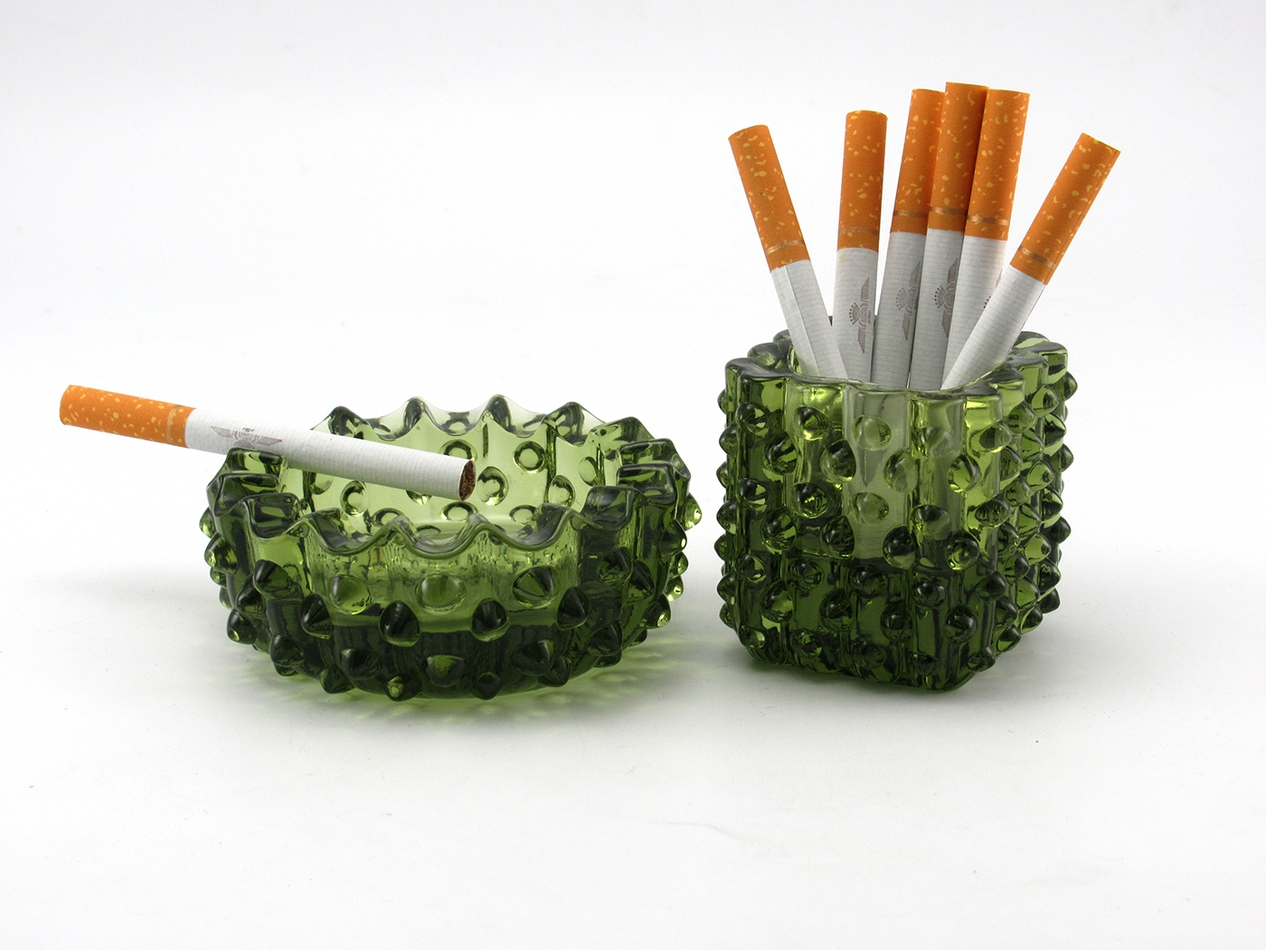 Vintage Smoking Ashtrays