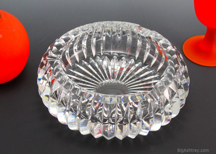 Luxury Quality Crystal Ashtray Large Heavy Big Ashtray